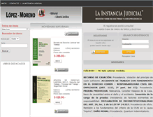 Tablet Screenshot of lopezmoreno.com.ar